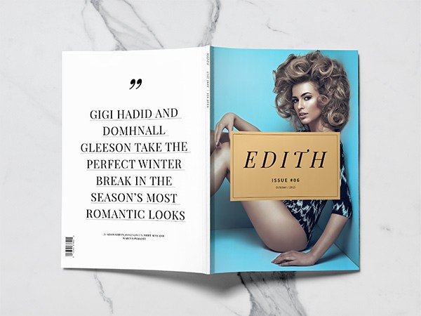 欧美A5杂志样机