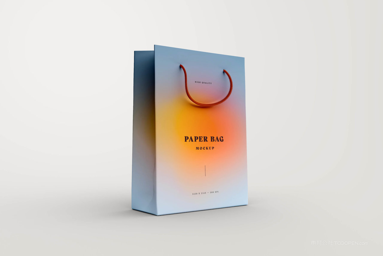 手提袋购物袋样机