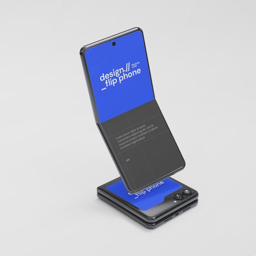 翻盖手机样机