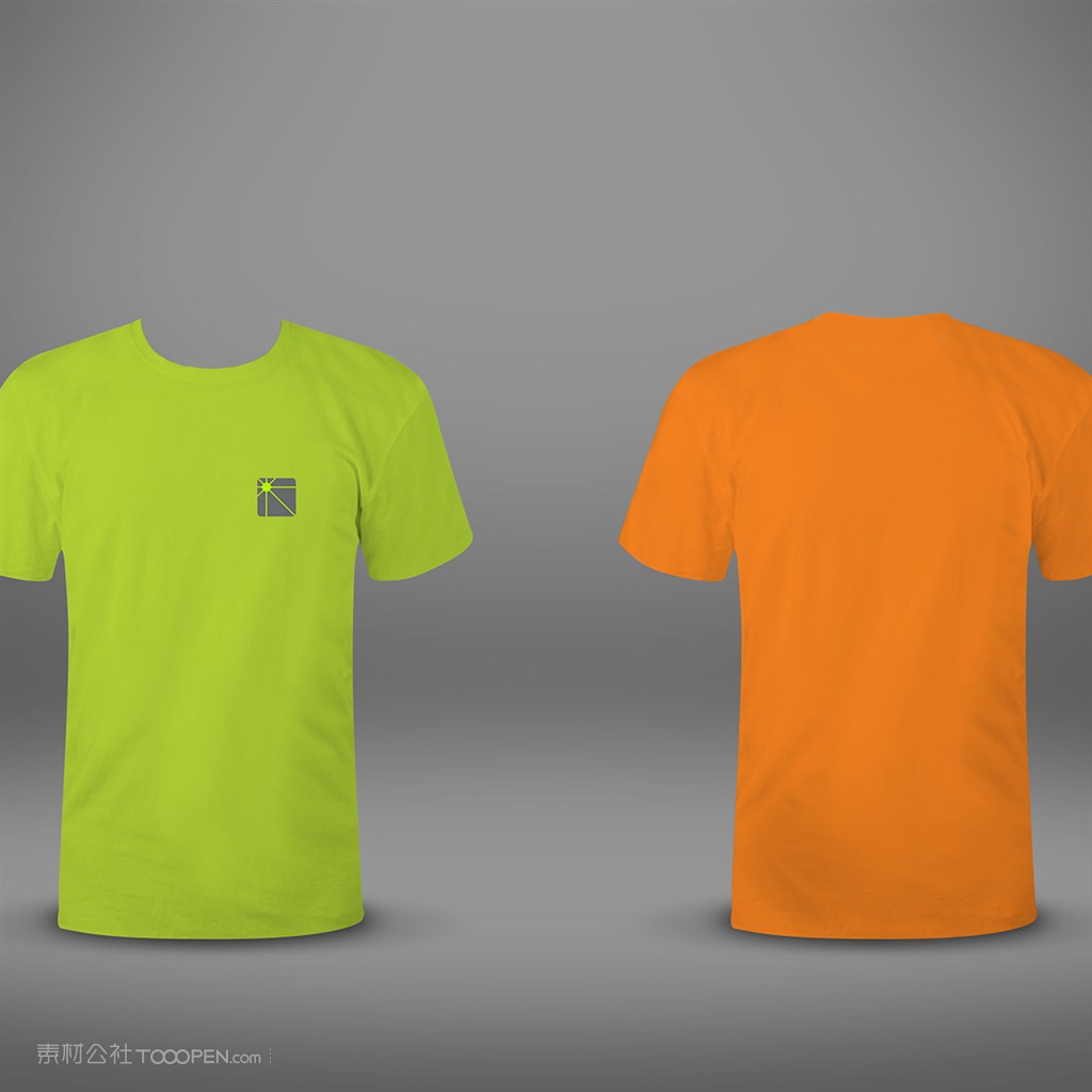 短袖衫样机素材