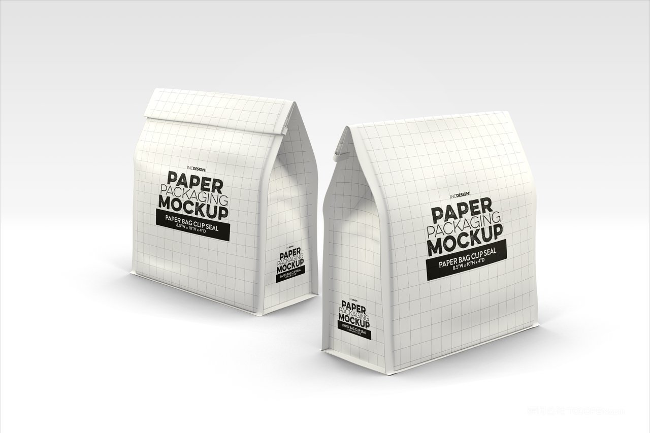 一次性纸杯饮料外卖食品包装样机 (1)