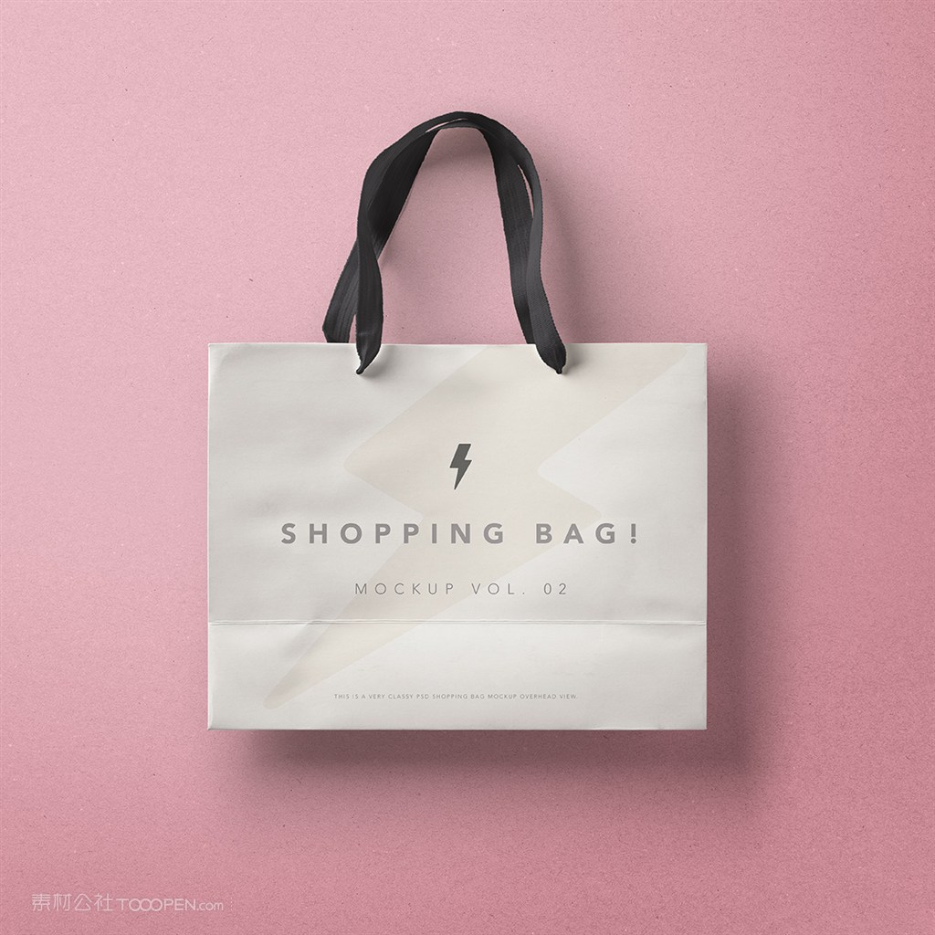 商场购物手提袋纸袋包装袋样机