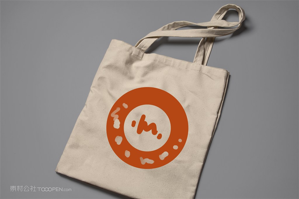 无纺布手提袋购物袋储物包贴图样机设计模板效果VI素材PSD分层