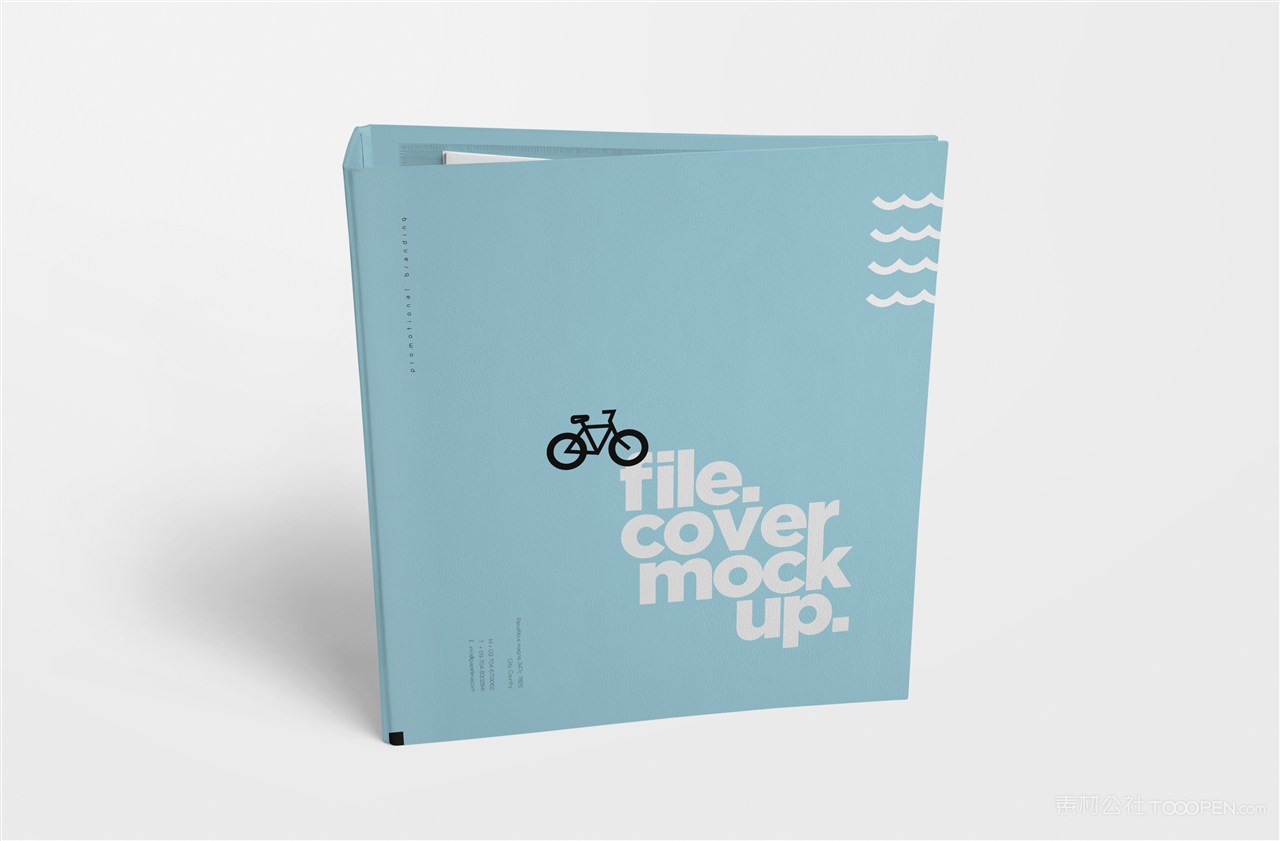 文件夹办公用品文具包装样机