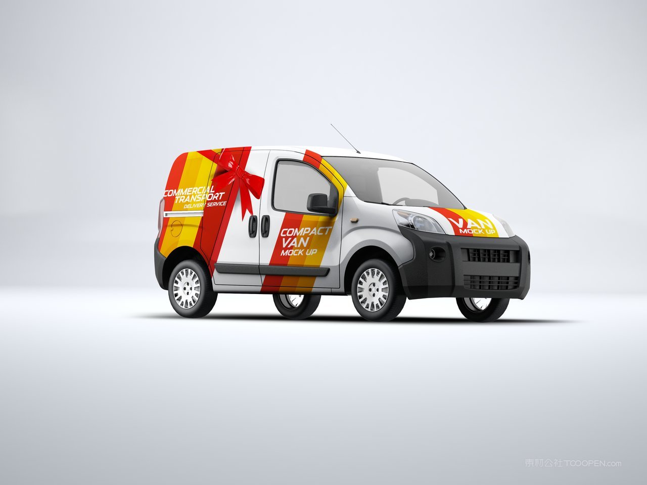 汽车交通样机汽車身企业vi样机 (5)