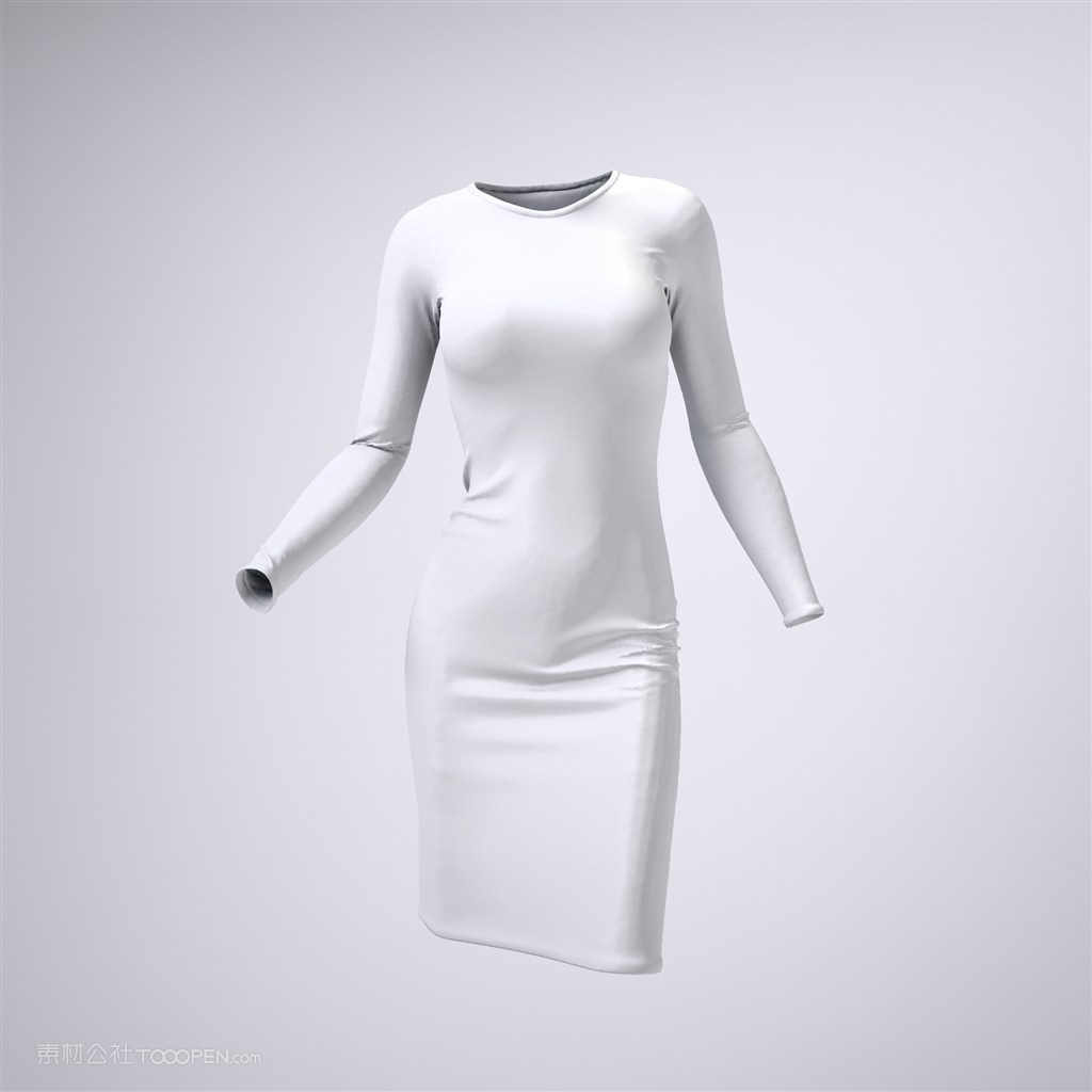 精美旗袍展示样机