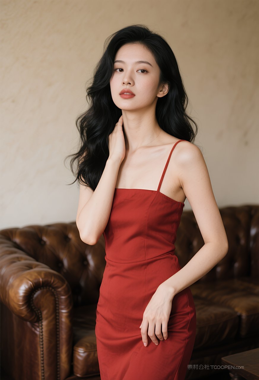 写真女性气质性感时尚美女美丽