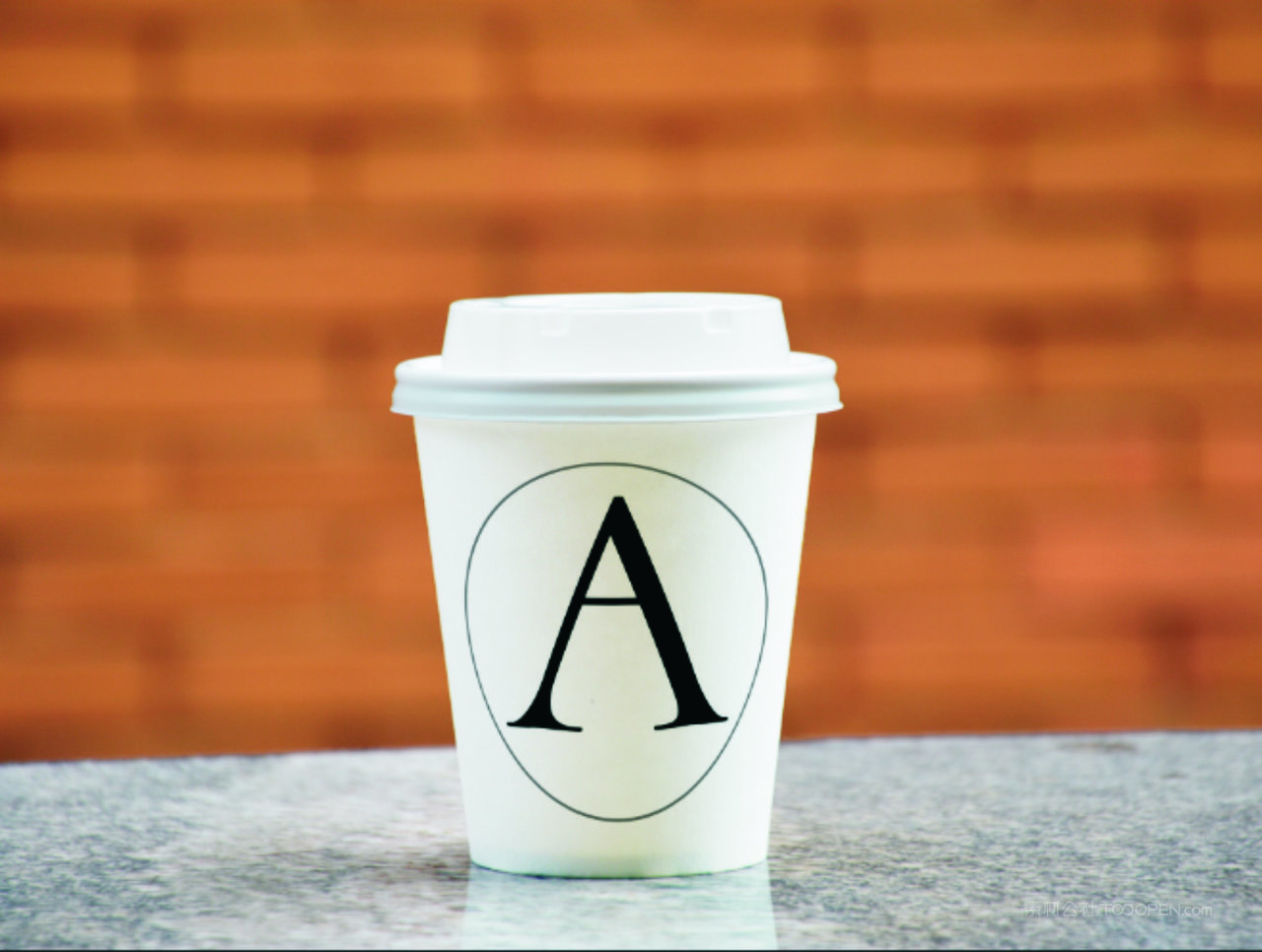 精美大气纸杯奶茶样机