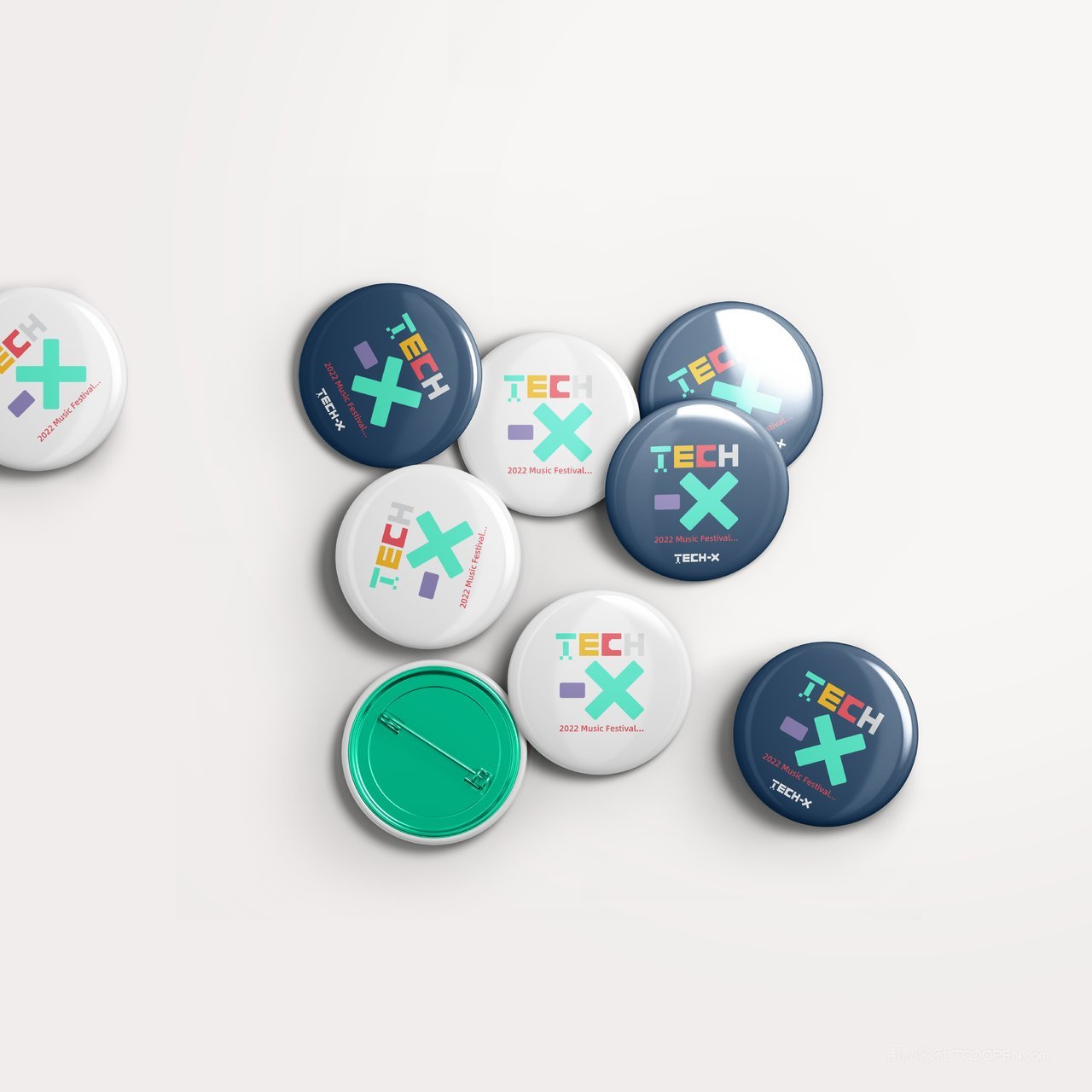 徽章潮流运动品牌文创样机