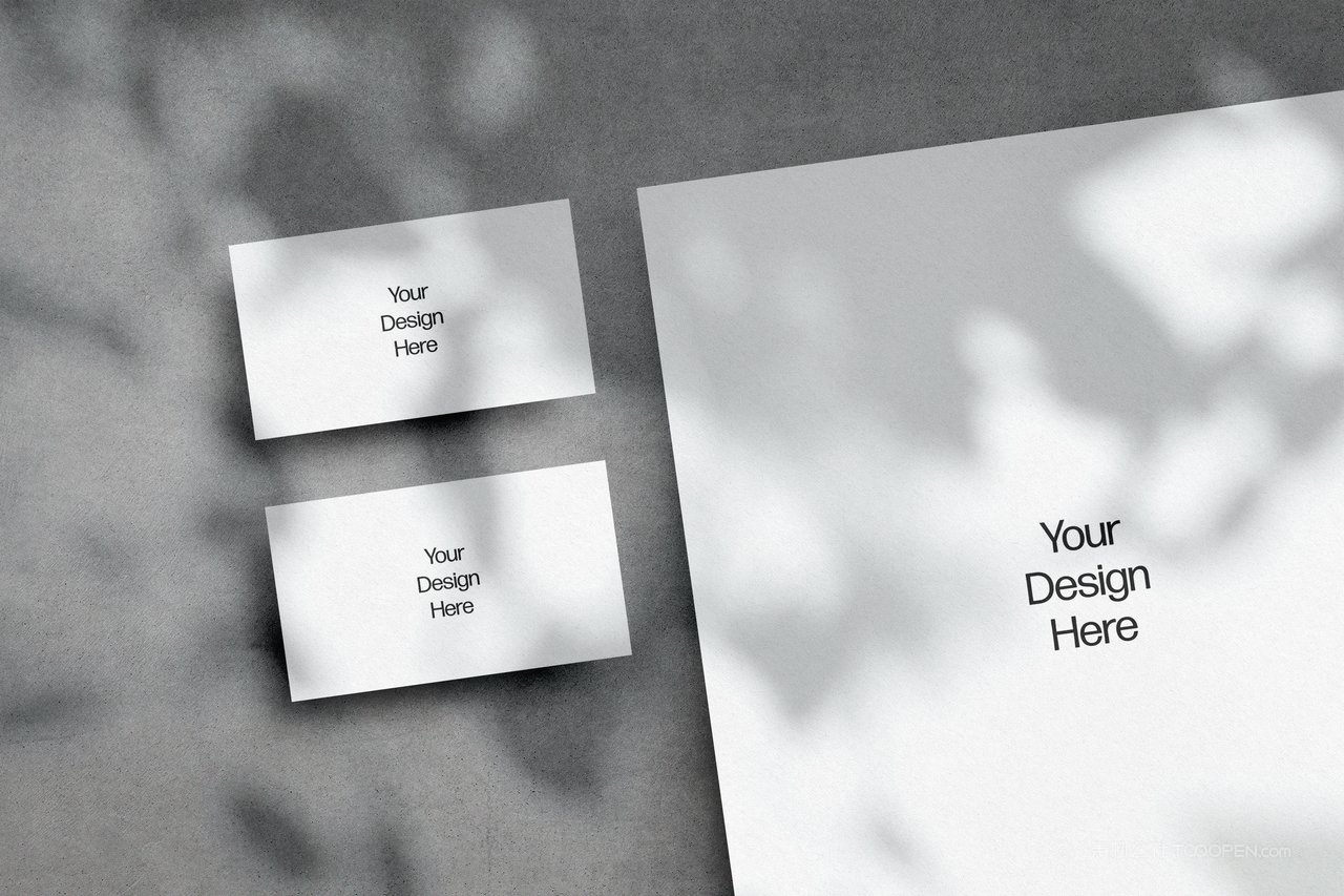 办公室文具vi展示样机