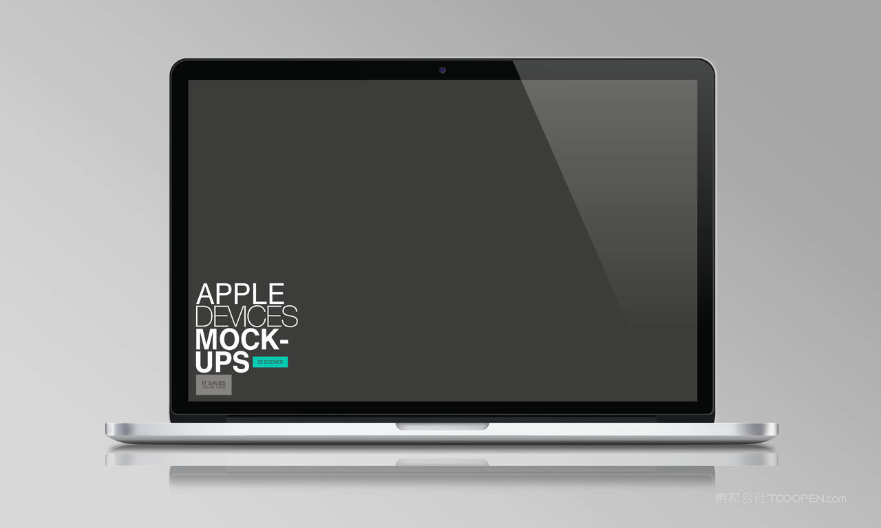 笔记本电脑屏幕样机