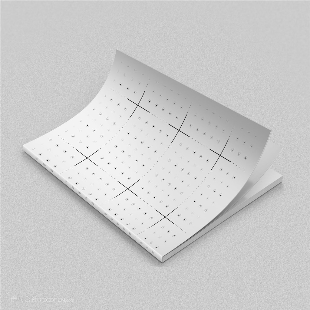 杂志宣传册画册楼书样机