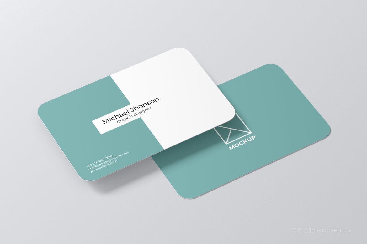名片设计样机