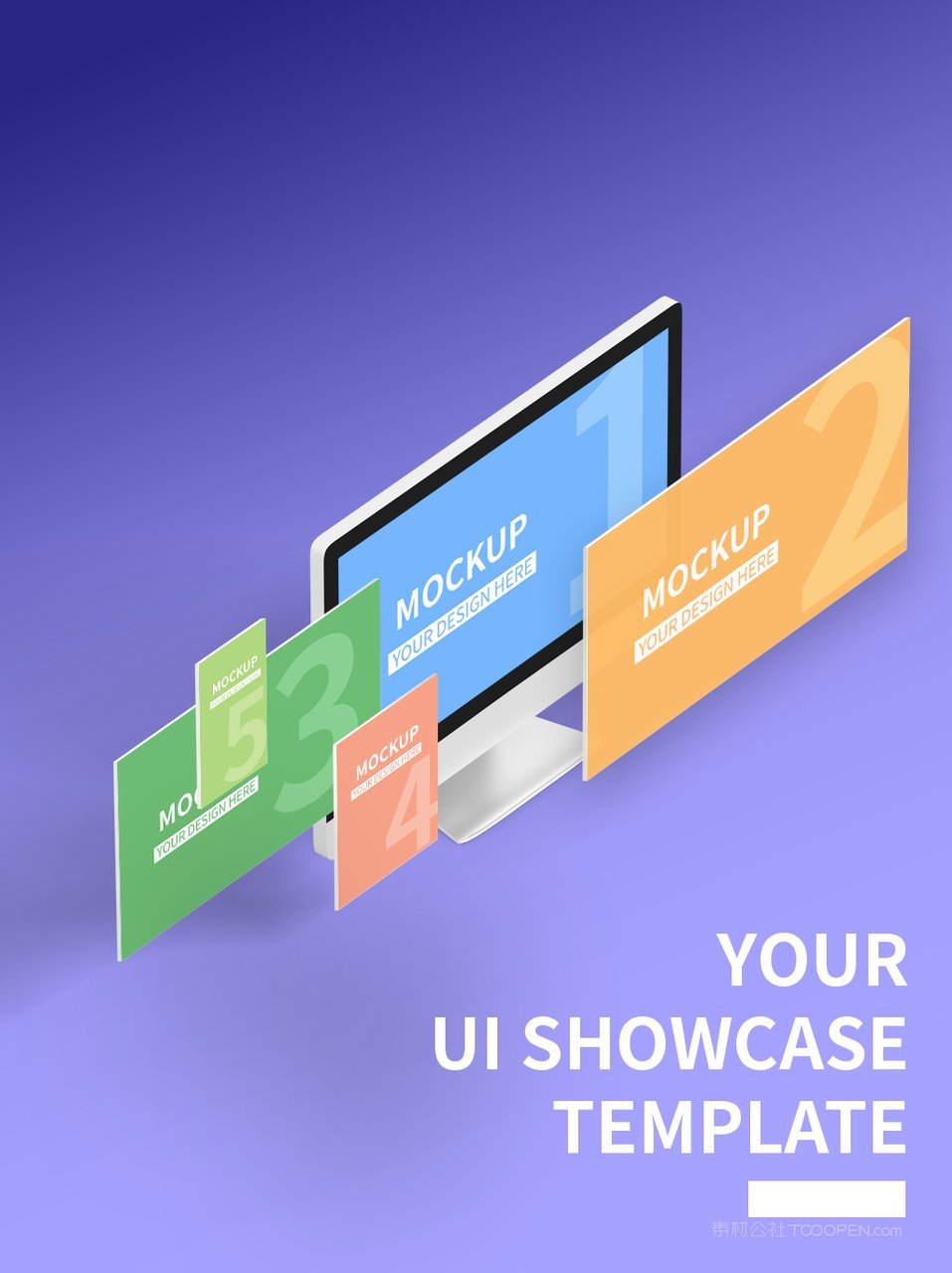电脑笔记本显示屏桌面ui样机 (21)