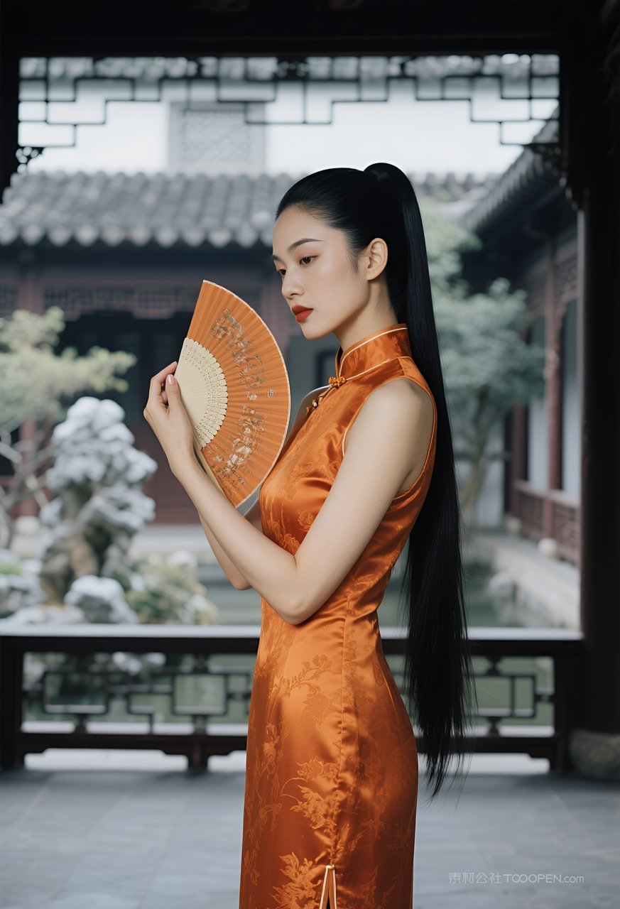 美女性感写真唯美时尚女性气质