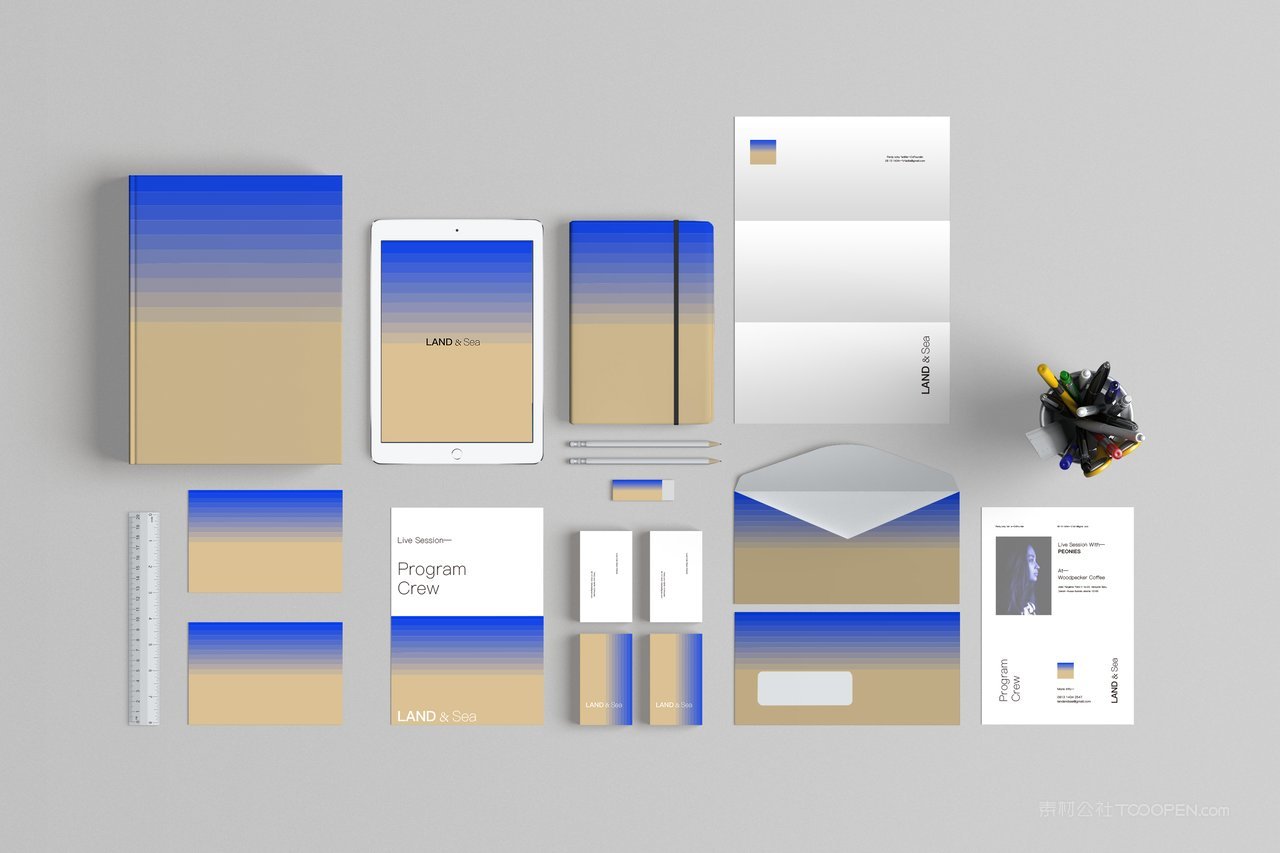 【2007期】办公品牌vi组合样机 (10)