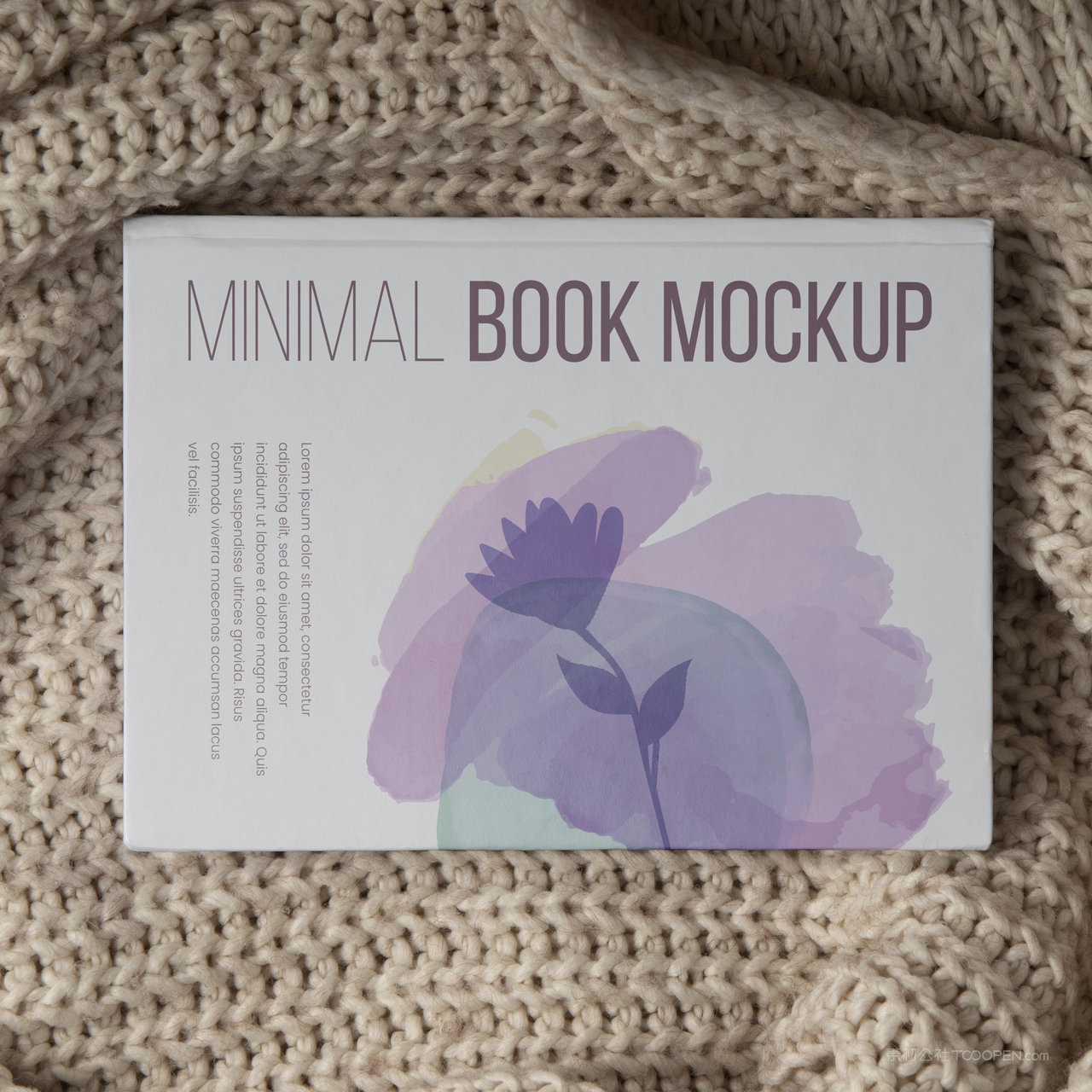 精美书籍企业画册贴图样机