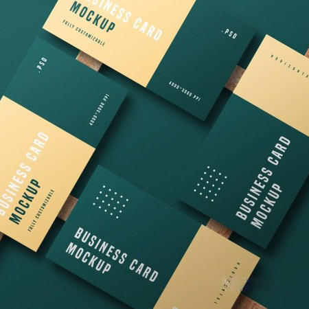 时尚商务卡片样机