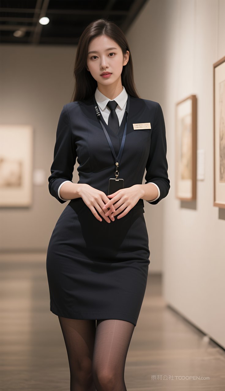 制服美腿美女短裙丝袜长腿职业性感