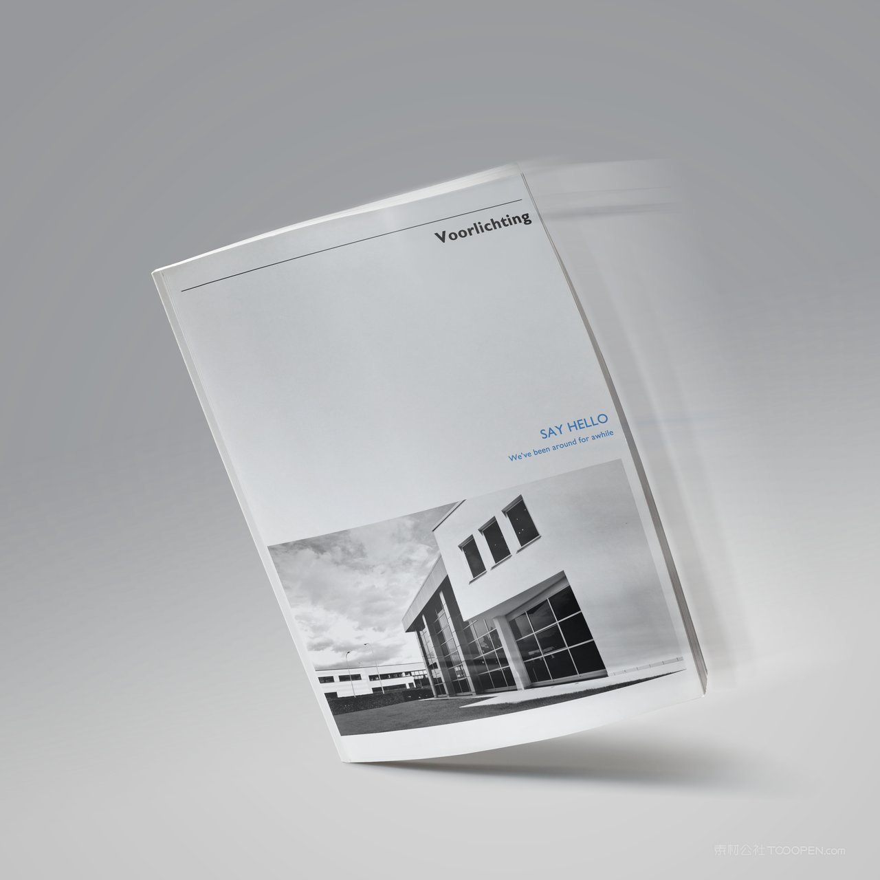 多本画册杂志内页画册样机封面动感模糊