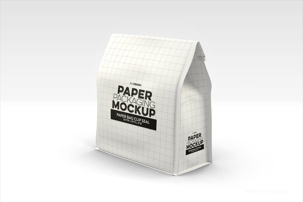 快餐汉堡食品纸质包装样机 (12)