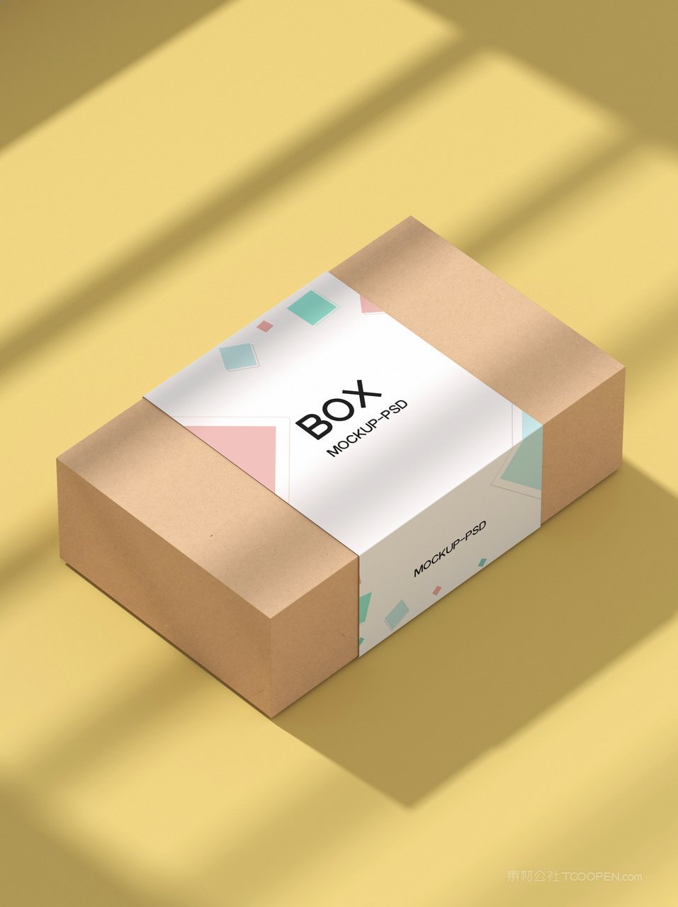 【2015期】包装盒腰封贴图样机 (3)