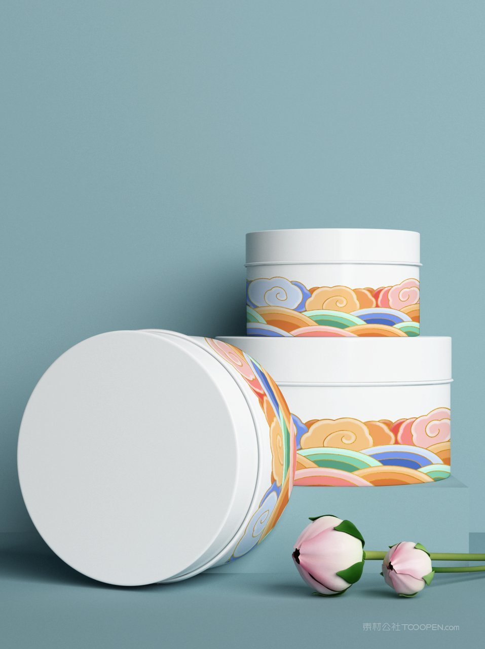 中国潮文创贺岁年货圆罐礼盒装样机 (15)