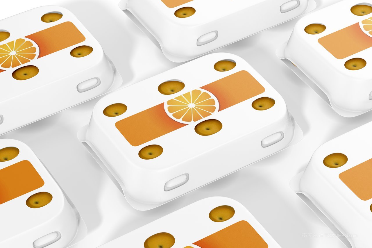 【2193期】橙子包装盒展示样机 (4)