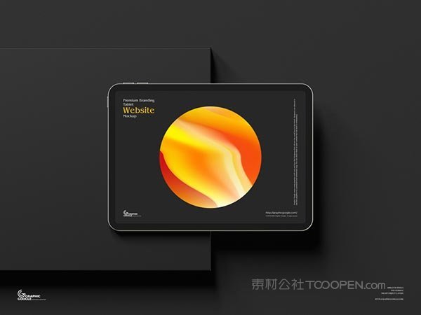 平板电脑网站样机