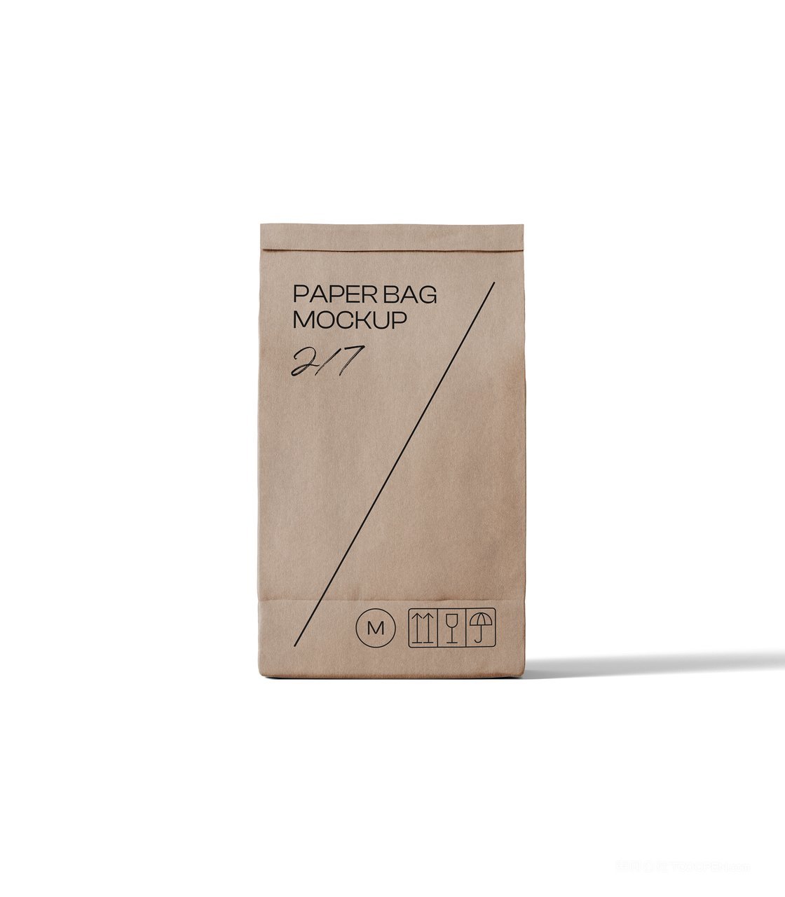 手提纸带外卖包装袋样机 (16)