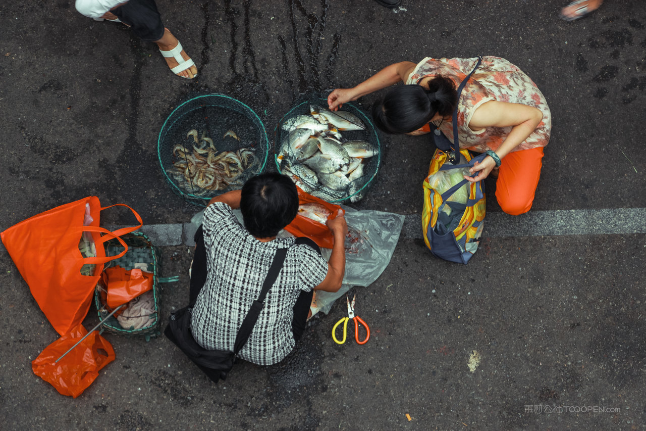 厦门某市场一角