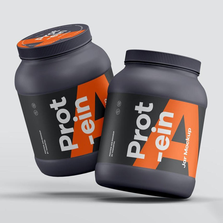 食品包装罐标签样机