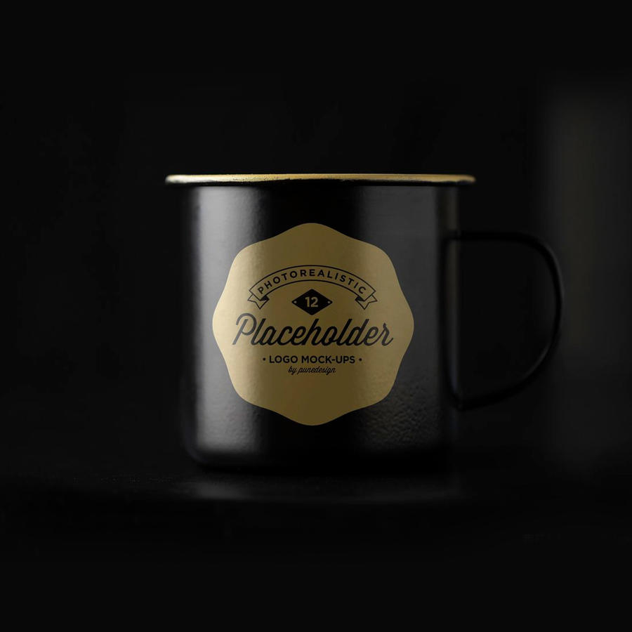 瓶罐logo标签样机