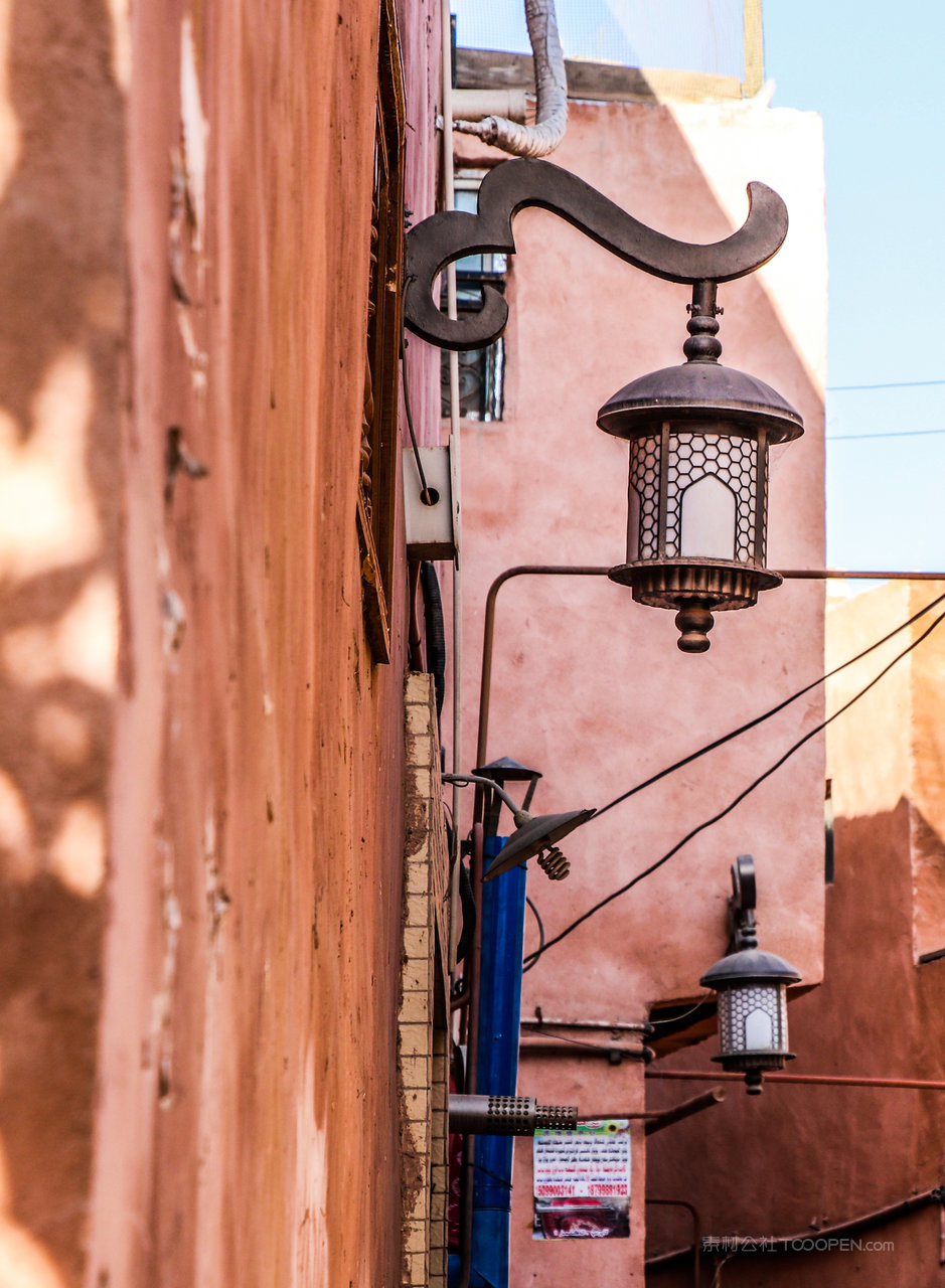 喀什建筑唯美风景图片