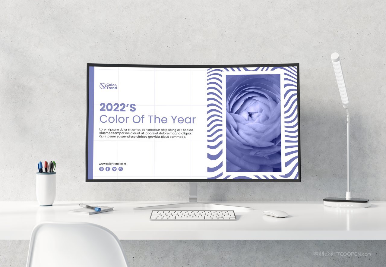 品牌电脑办公文创企业ps分层智能样机