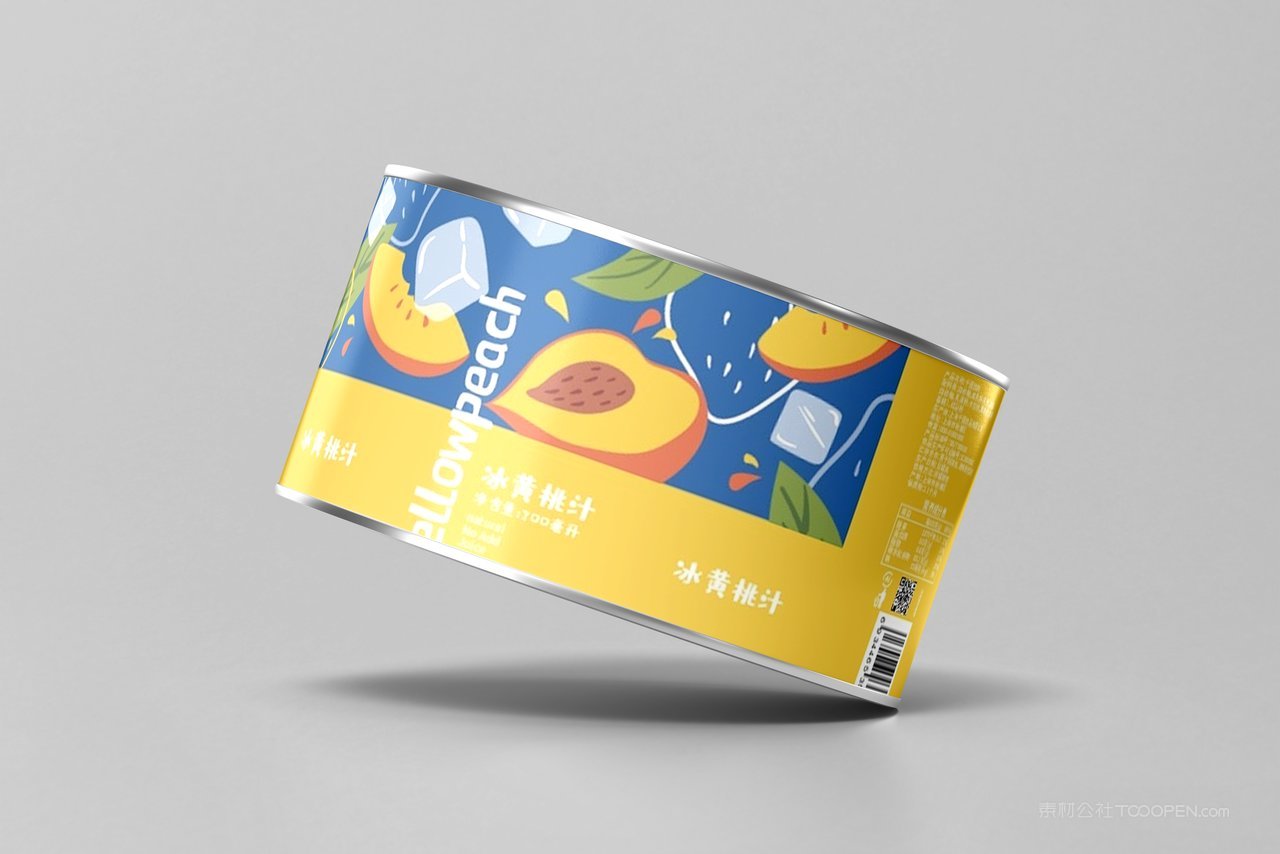 【1823期】易拉水果罐头猫粮罐头样机 (4)