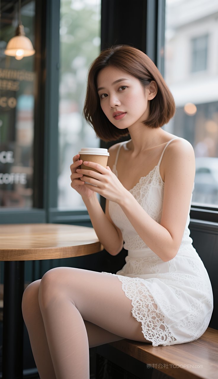 美腿写真妩媚短裙模特性感丝袜