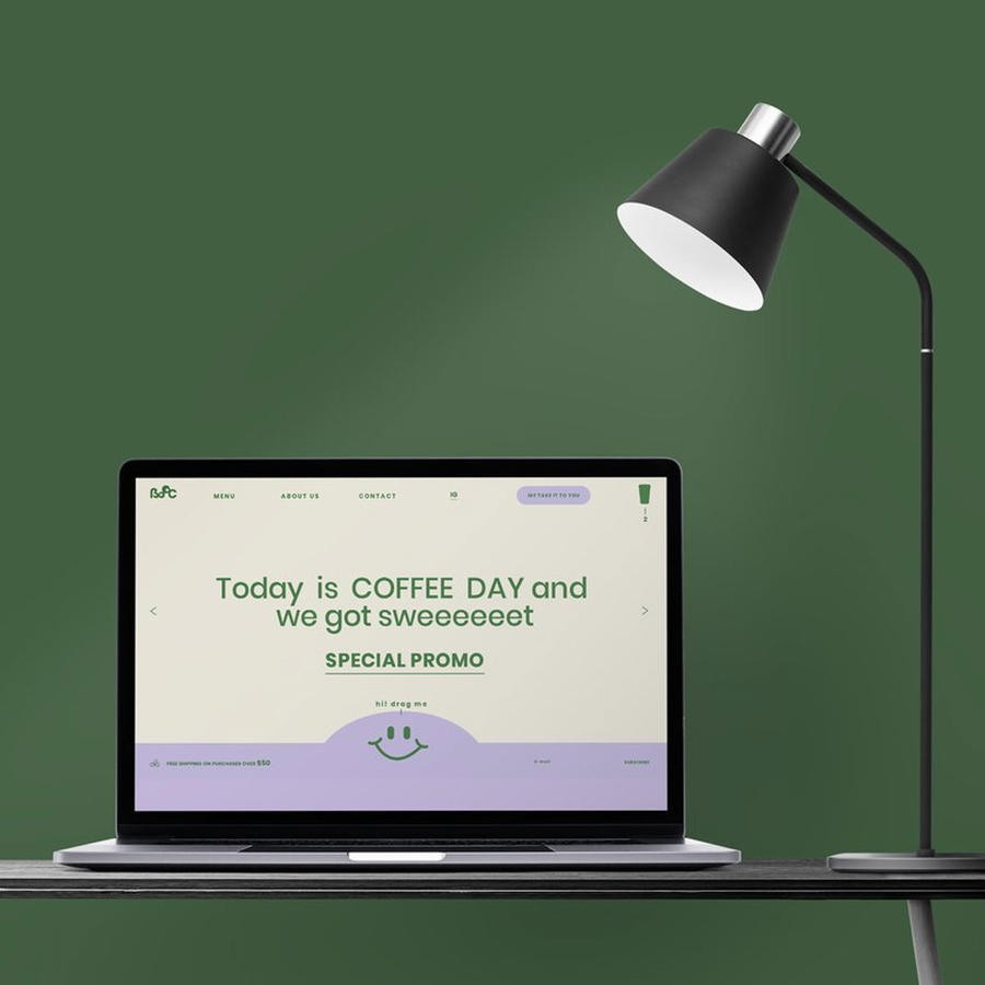 文创笔记本电脑微笑品牌vi应用场景样机 (9)