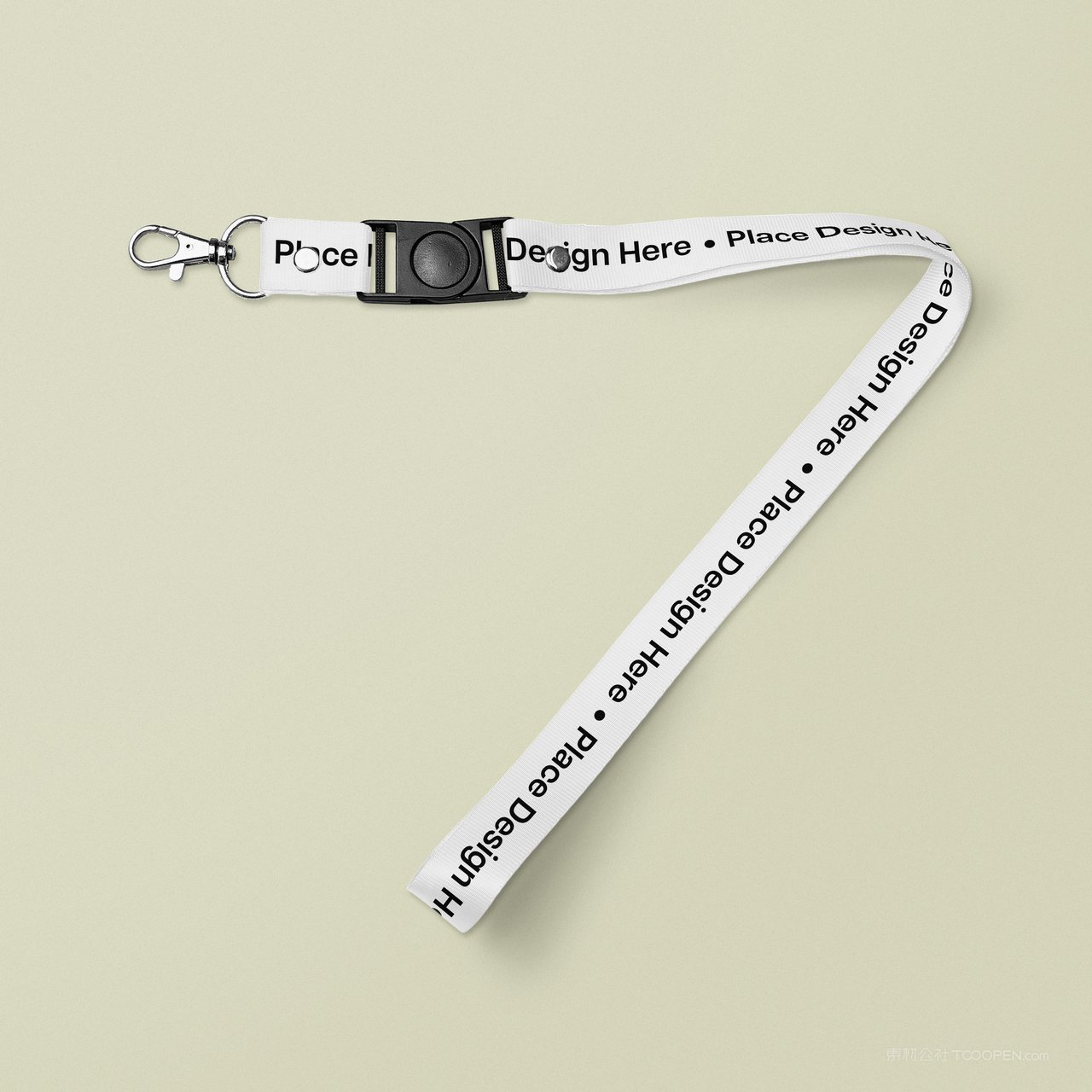 工作牌挂绳样机