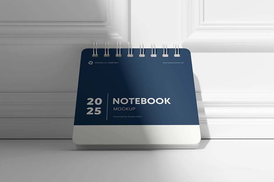 方形笔记本样机