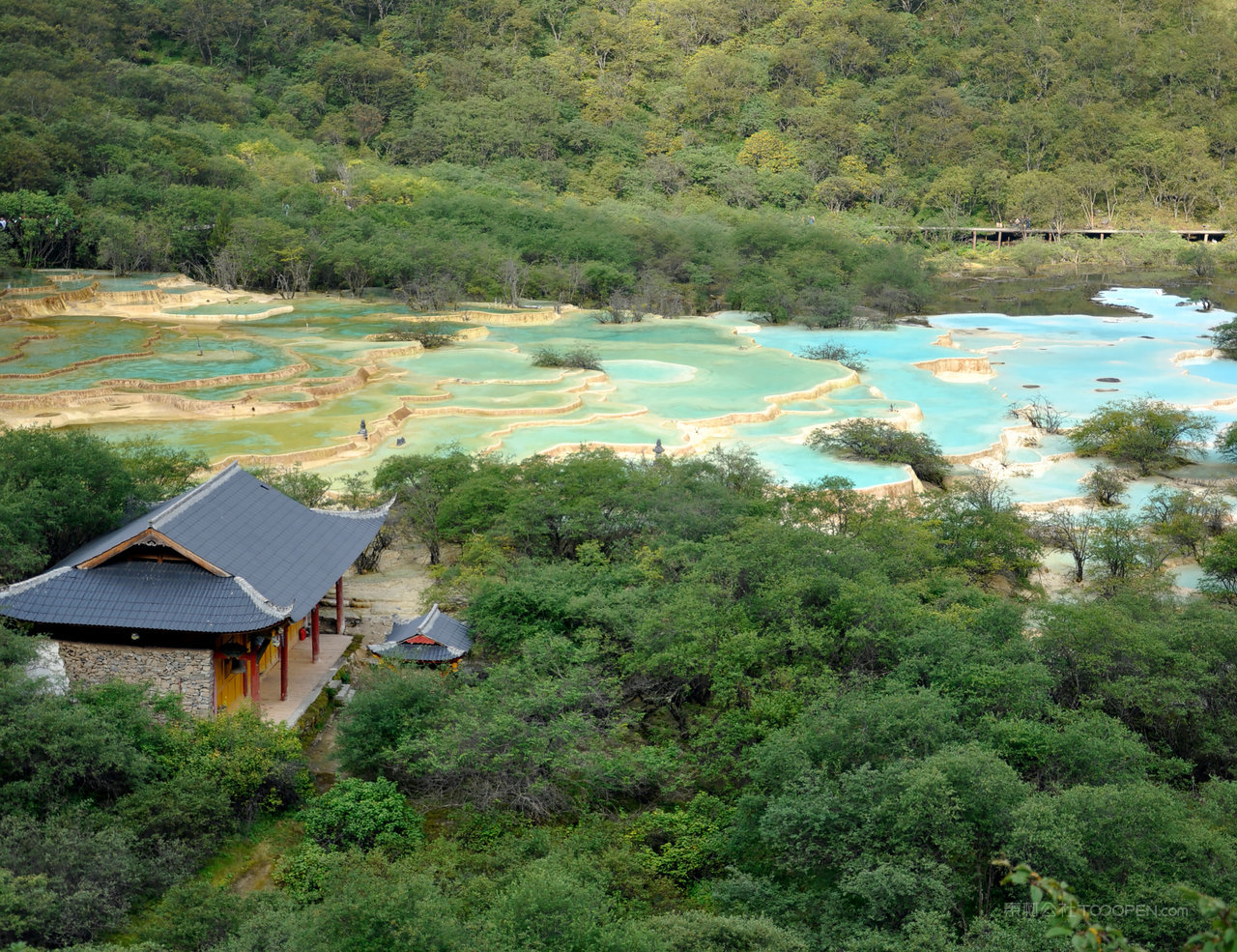 四川九寨沟摄影图片