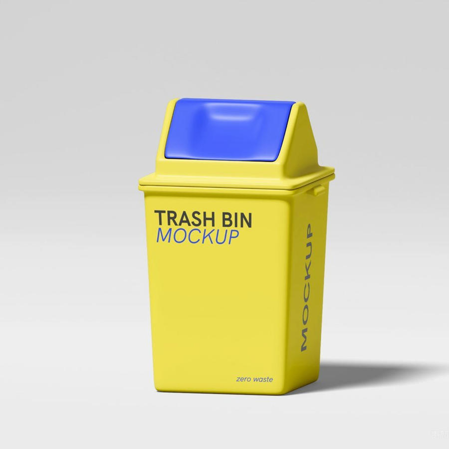 塑料垃圾桶样机