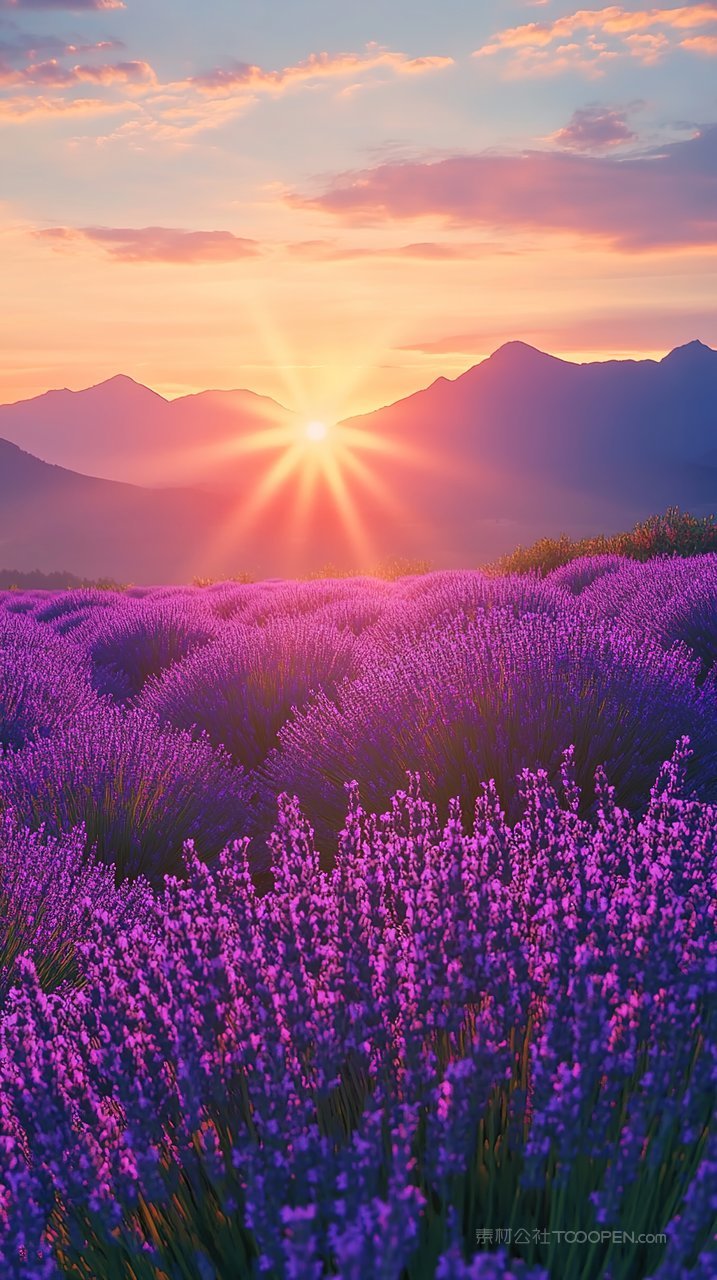 唯美自然山脉山峰意境群山景观风景