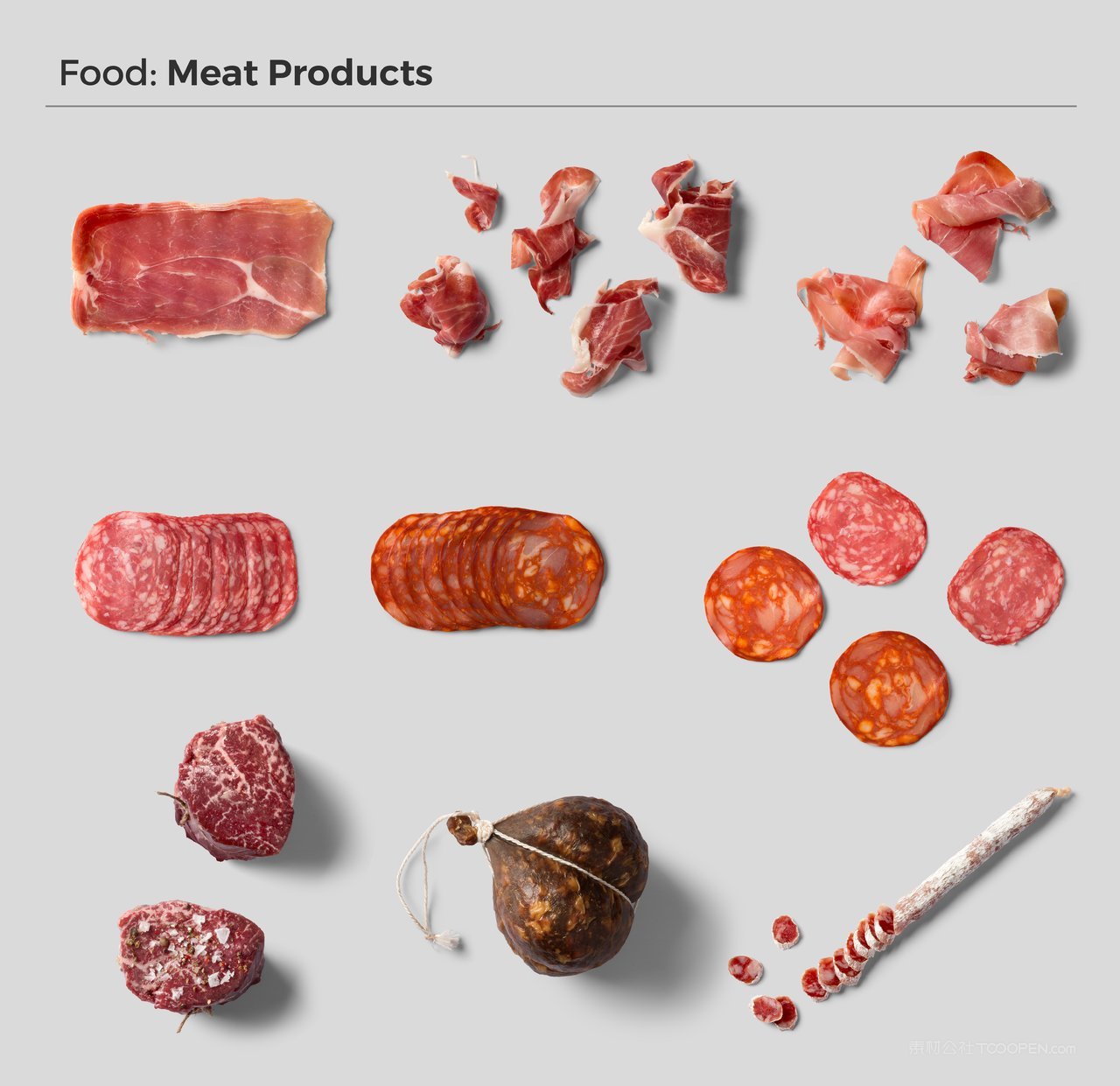 牛排西餐餐具样机模板 (10)