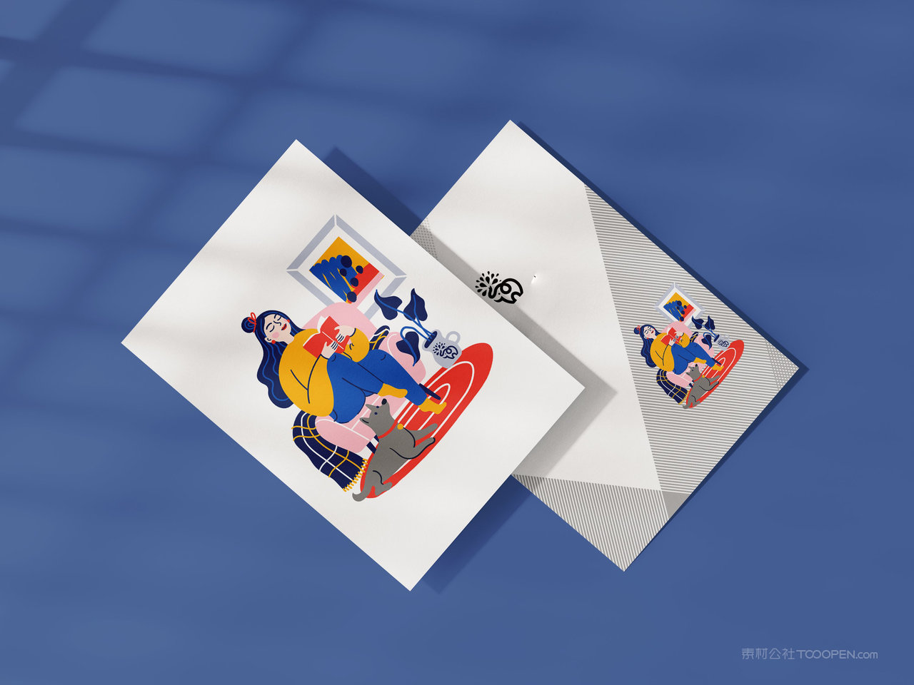 宣传单页品牌vi展示贴图一键样机