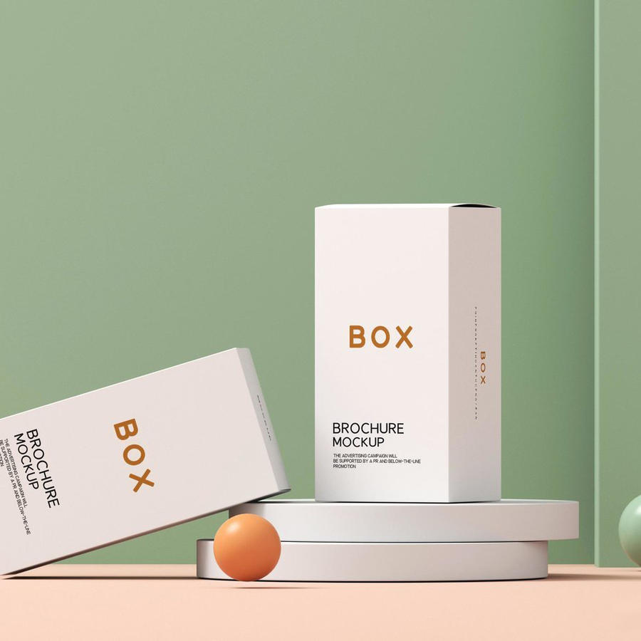 长方形盒子样机