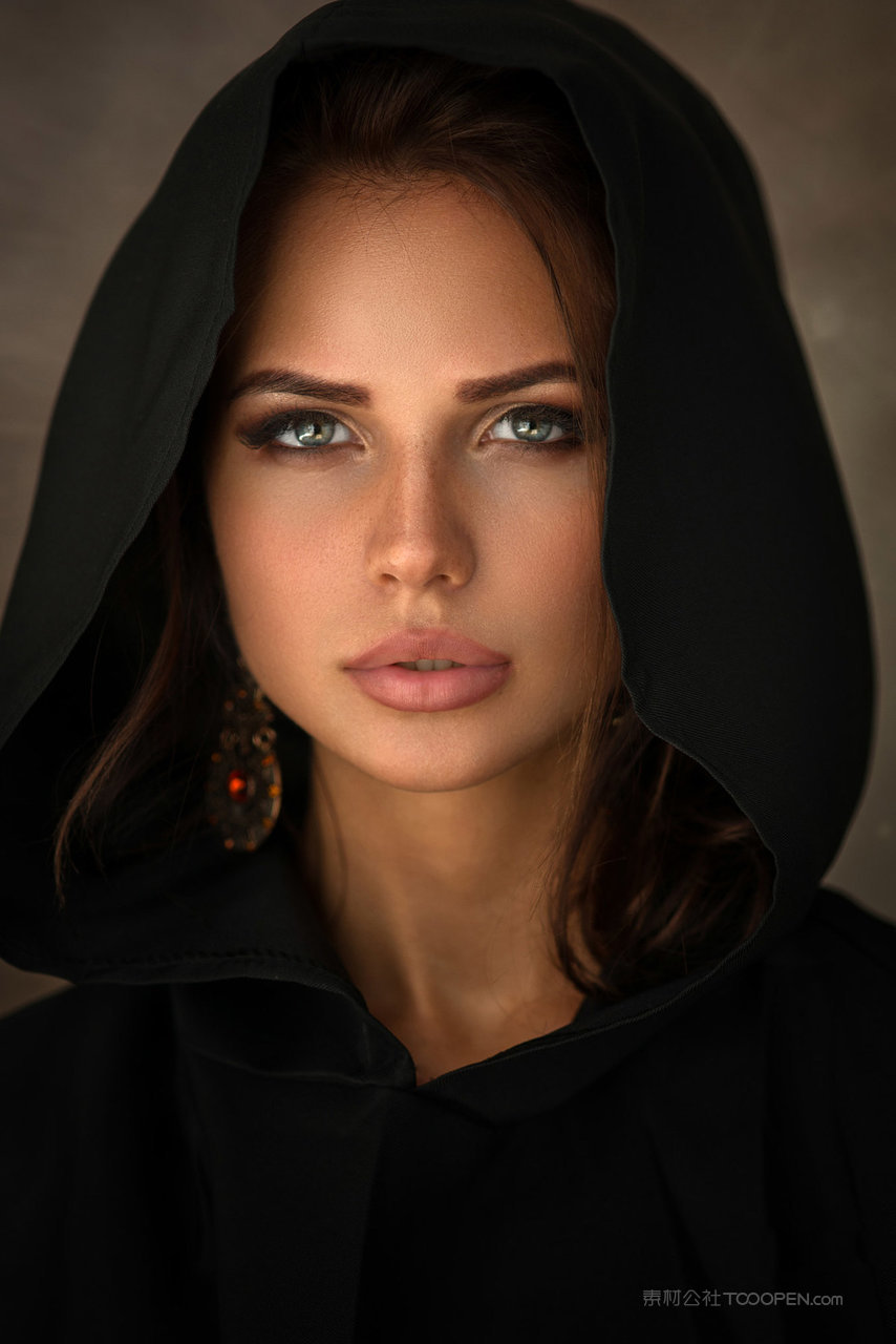 欧美气质美女模特艺术写真摄影图片