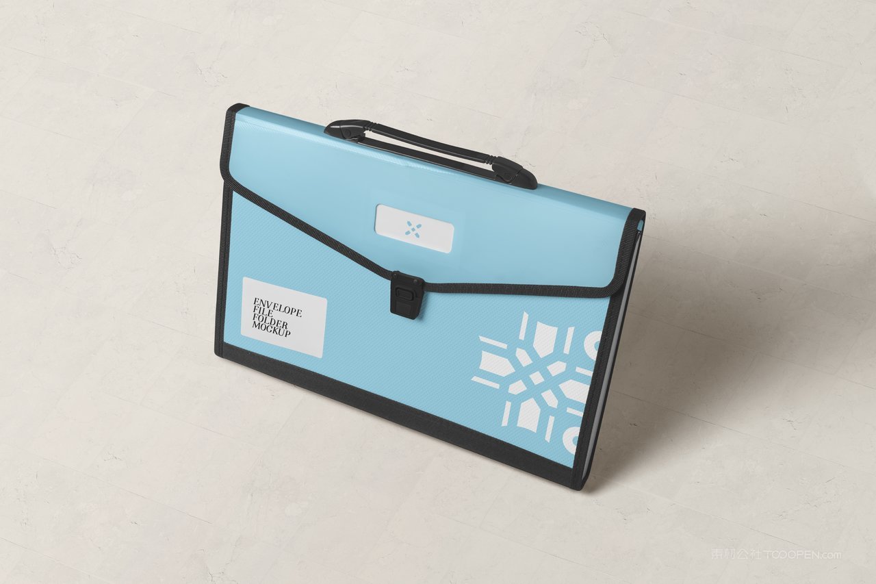 信封文件文件夹样机