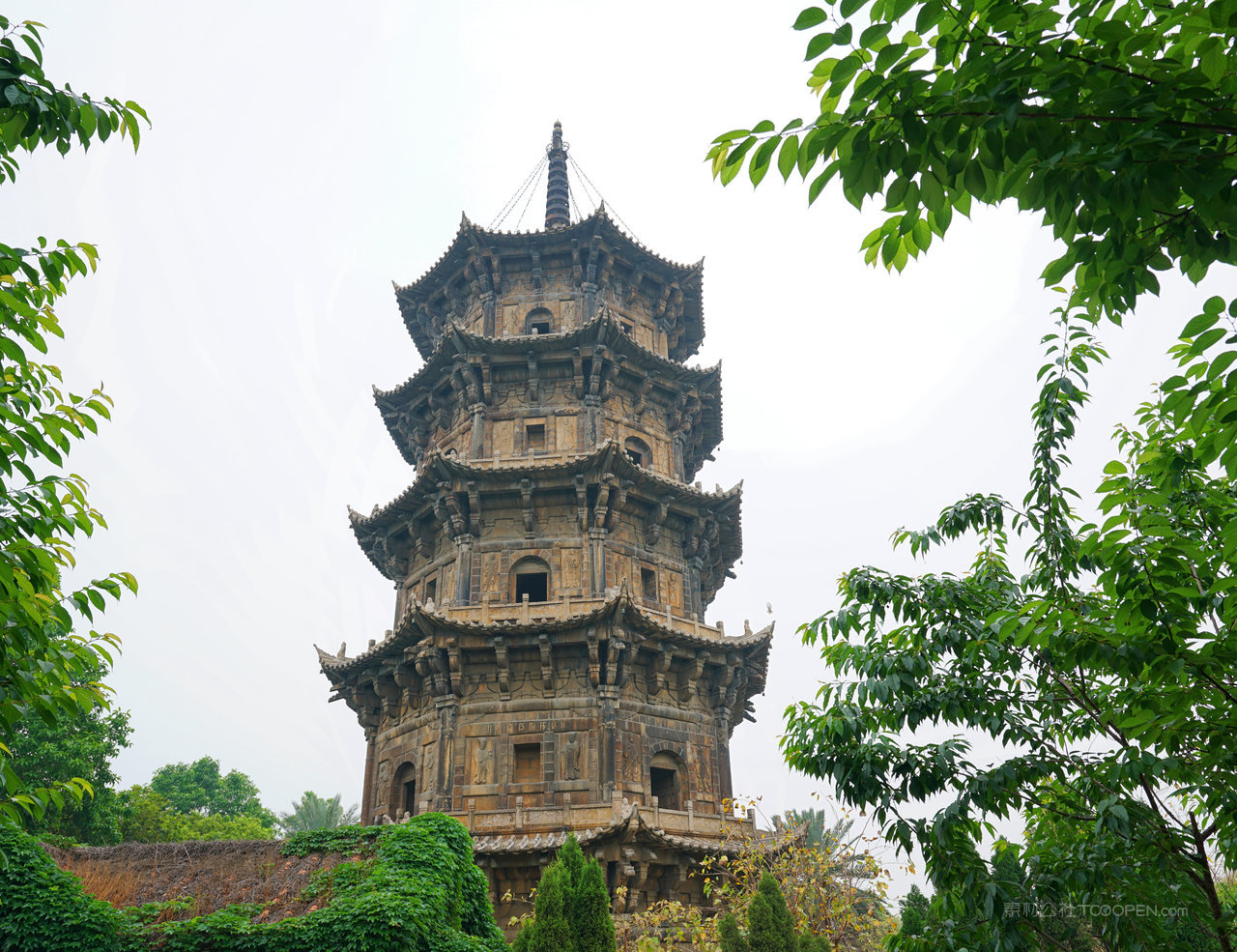 泉州地标开元寺