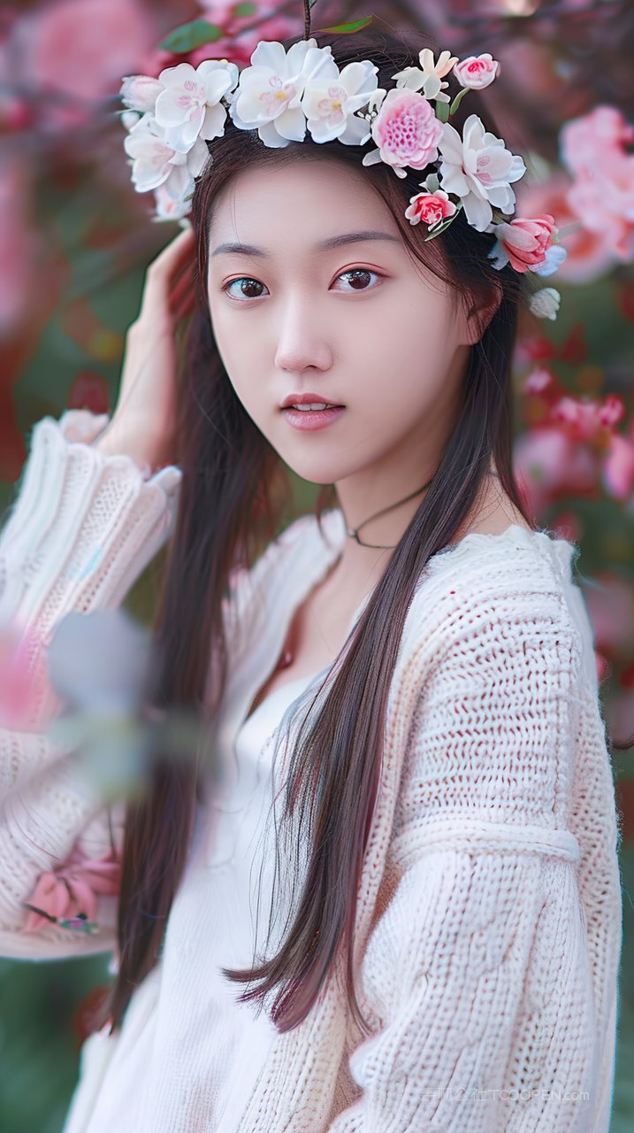 少女年轻清纯美女写真女性年轻